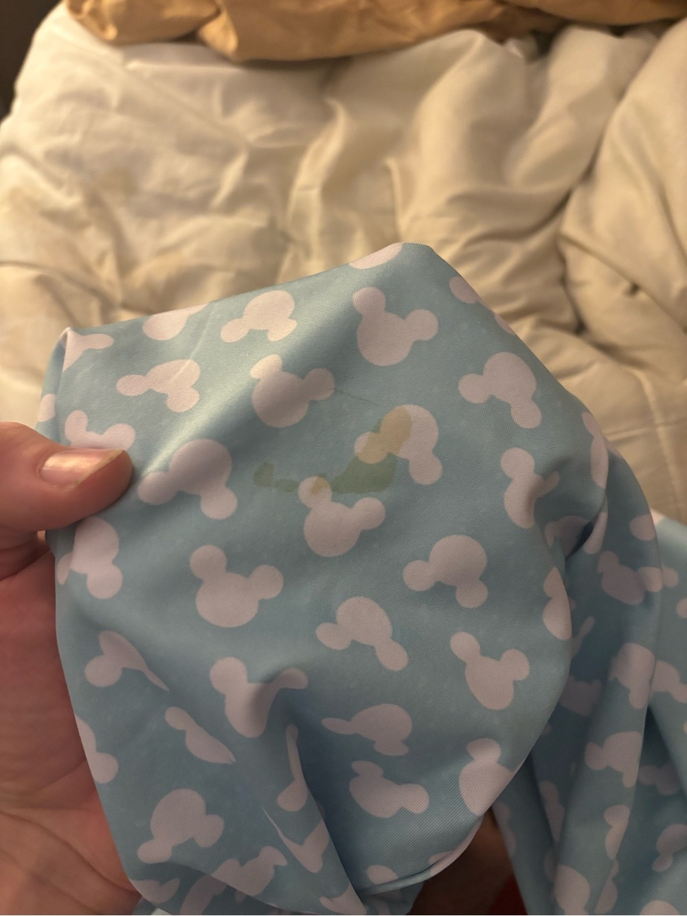 Mickey Mouse light blue 2xl leggings - Picture 4 of 4